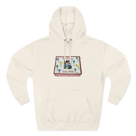 Slushy Noobz Birthday Cake Three-Panel Fleece Hoodie sandshell Slushy Noobz Birthday Cake Three-Panel Fleece Hoodie sandshell