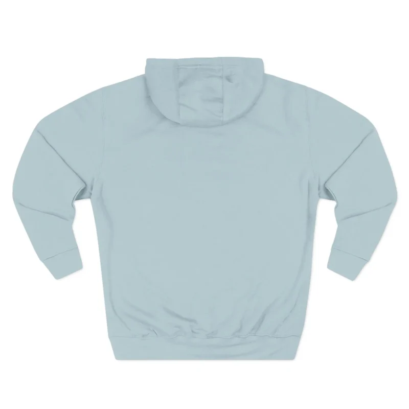 Slushy Noobz Birthday Cake Three-Panel Fleece HoodieBlue Mist Back Side