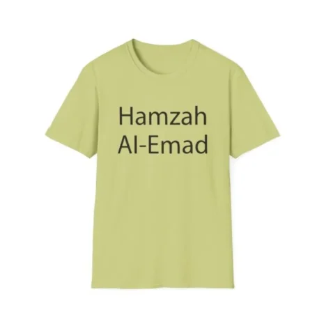Slushy Noobz Hamzah AL-Emad Name T-Shirt Pistachio Slushy Noobz Hamzah AL-Emad Name T-Shirt Pistachio