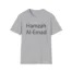 Slushy Noobz Hamzah AL-Emad Name T-Shirt Sport Grey