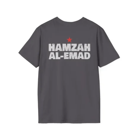 Slushy Noobz Hamzah AL-Emad T-Shirt Charcoal Back Side Slushy Noobz Hamzah AL-Emad T-Shirt Charcoal Back Side