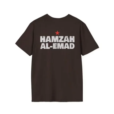 Slushy Noobz Hamzah AL-Emad T-Shirt Dark Chocolate Back Side Slushy Noobz Hamzah AL-Emad T-Shirt Dark Chocolate Back Side