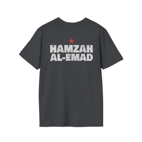 Slushy Noobz Hamzah AL-Emad T-Shirt Dark Heather Grey Back Side Slushy Noobz Hamzah AL-Emad T-Shirt Dark Heather Grey Back Side