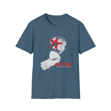 Slushy Noobz Hamzah AL-Emad T-Shirt Indigo Blue Slushy Noobz Hamzah AL-Emad T-Shirt Indigo Blue