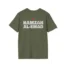Slushy Noobz Hamzah AL-Emad T-Shirt Military Green Back Side
