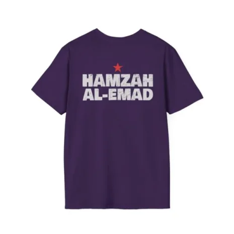 Slushy Noobz Hamzah AL-Emad T-Shirt Purple Back Side Slushy Noobz Hamzah AL-Emad T-Shirt Purple Back Side