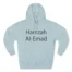Slushy Noobz Hamzah Ai-emad Three-Panel Fleece Hoodie Blue Mist