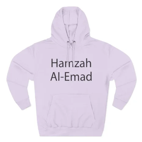 Slushy Noobz Hamzah Ai-emad Three-Panel Fleece Hoodie Lilac Slushy Noobz Hamzah Ai-emad Three-Panel Fleece Hoodie Lilac