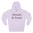 Slushy Noobz Hamzah Ai-emad Three-Panel Fleece Hoodie Lilac