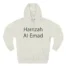 Slushy Noobz Hamzah Ai-emad Three-Panel Fleece Hoodie Oatmeal Heather