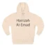 Slushy Noobz Hamzah Ai-emad Three-Panel Fleece Hoodie Pale Pink