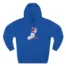 Slushy Noobz Hamzah Ai-emad Three-Panel Fleece Hoodie Royal Blue