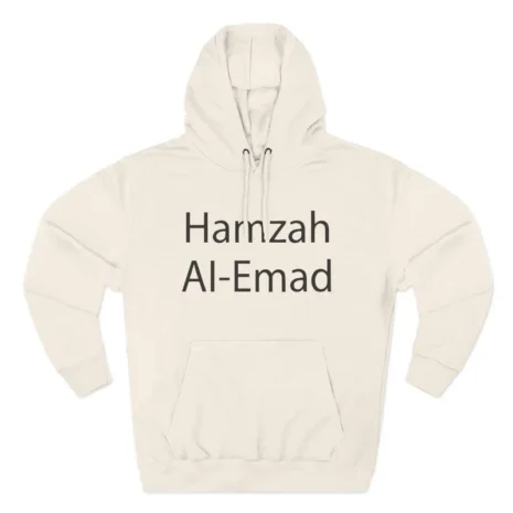 Slushy Noobz Hamzah Ai-emad Three-Panel Fleece Hoodie Sandshell Slushy Noobz Hamzah Ai-emad Three-Panel Fleece Hoodie Sandshell