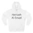 Slushy Noobz Hamzah Ai-emad Three-Panel Fleece Hoodie White