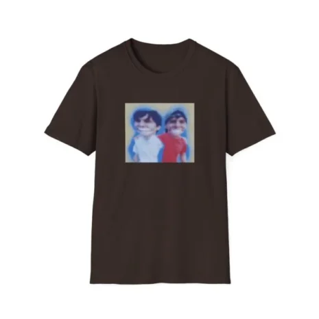Slushy Noobz Hugging Funny Two Boys T-Shirt Dark Chocolate Slushy Noobz Hugging Funny Two Boys T-Shirt Dark Chocolate