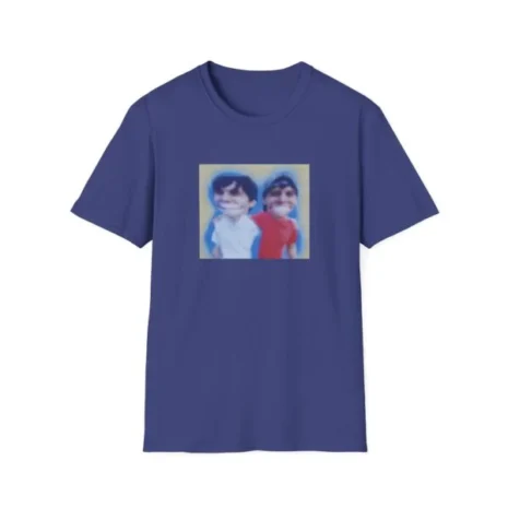 Slushy Noobz Hugging Funny Two Boys T-Shirt Metro Blue Slushy Noobz Hugging Funny Two Boys T-Shirt Metro Blue
