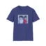 Slushy Noobz Hugging Funny Two Boys T-Shirt Metro Blue
