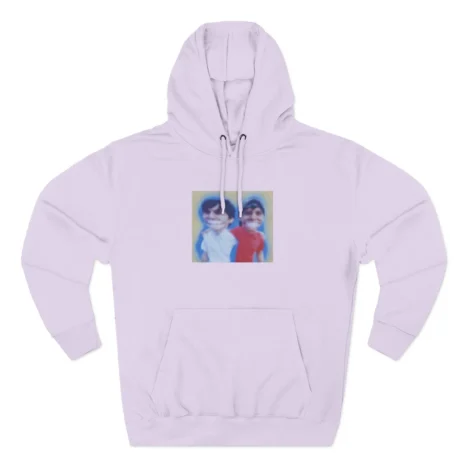 Slushy Noobz Hugging Three-Panel Fleece Hoodie Lilac Slushy Noobz Hugging Three-Panel Fleece Hoodie Lilac