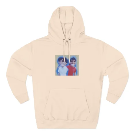 Slushy Noobz Hugging Three-Panel Fleece Hoodie Pale Pink Slushy Noobz Hugging Three-Panel Fleece Hoodie Pale Pink