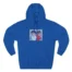 Slushy Noobz Hugging Three-Panel Fleece Hoodie Royal Blue