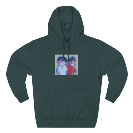 Slushy Noobz Hugging Three-Panel Fleece Hoodie Sports Green Slushy Noobz Hugging Three-Panel Fleece Hoodie Sports Green