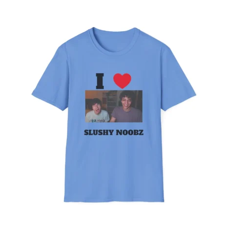 Slushy Noobz I Heart T-Shirt Carolina Blue Slushy Noobz I Heart T-Shirt Carolina Blue