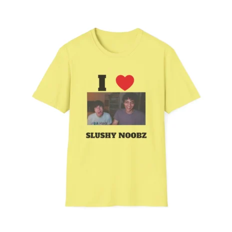 Slushy Noobz I Heart T-Shirt Cornsilk Slushy Noobz I Heart T-Shirt Cornsilk