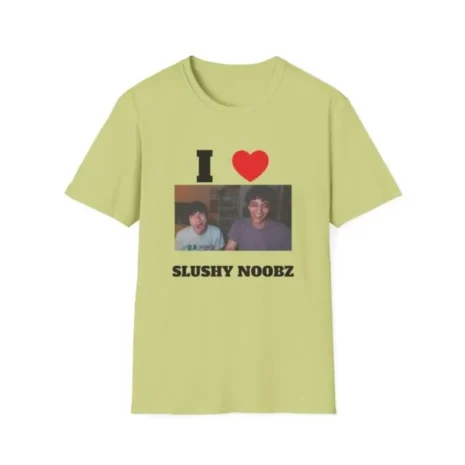 Slushy Noobz I Heart T-Shirt Pistachio Slushy Noobz I Heart T-Shirt Pistachio