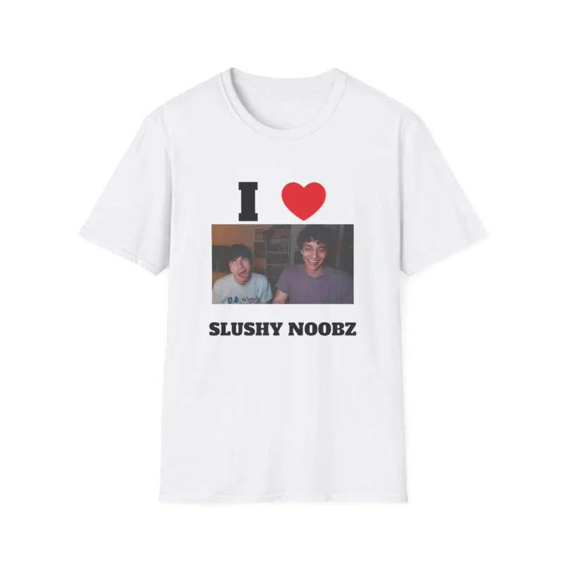 Slushy Noobz I Heart T-Shirt White