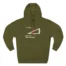 Slushy Noobz Martin Hamzah Find X Three-Panel Fleece Hoodie Army Green