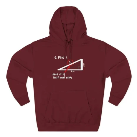 Slushy Noobz Martin Hamzah Find X Three-Panel Fleece Hoodie Burgundy Slushy Noobz Martin Hamzah Find X Three-Panel Fleece Hoodie Burgundy