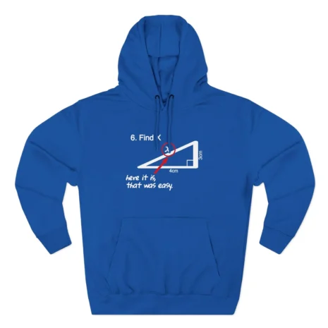 Slushy Noobz Martin Hamzah Find X Three-Panel Fleece Hoodie Royal Blue Slushy Noobz Martin Hamzah Find X Three-Panel Fleece Hoodie Royal Blue