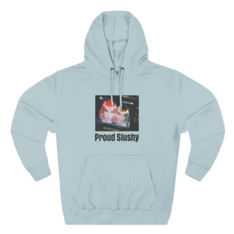Slushy Noobz Martin Sucks Three-Panel Fleece Hoodie Blue Mist Slushy Noobz Martin Sucks Three-Panel Fleece Hoodie Blue Mist