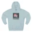 Slushy Noobz Martin Sucks Three-Panel Fleece Hoodie Blue Mist