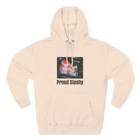 Slushy Noobz Martin Sucks Three-Panel Fleece Hoodie Pale Pink Slushy Noobz Martin Sucks Three-Panel Fleece Hoodie Pale Pink