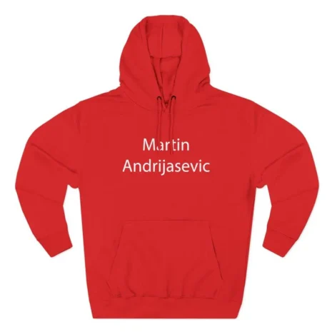 Slushy Noobz Martin Sucks Three-Panel Fleece Hoodie Red Slushy Noobz Martin Sucks Three-Panel Fleece Hoodie Red