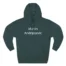 Slushy Noobz Martin Sucks Three-Panel Fleece Hoodie Sports Green
