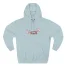 Slushy Noobz Seesaw Three-Panel Fleece Hoodie Blue Mist