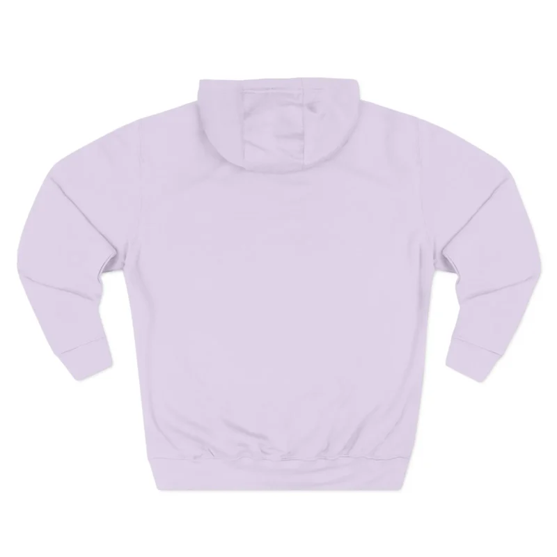 Slushy Noobz Seesaw Three-Panel Fleece Hoodie Lilac Back Side