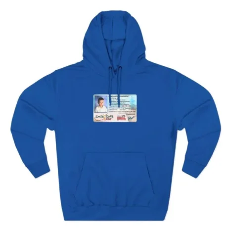 Slushy Noobz Smile Safe Kids Three-Panel Fleece Hoodie Royal Blue Slushy Noobz Smile Safe Kids Three-Panel Fleece Hoodie Royal Blue
