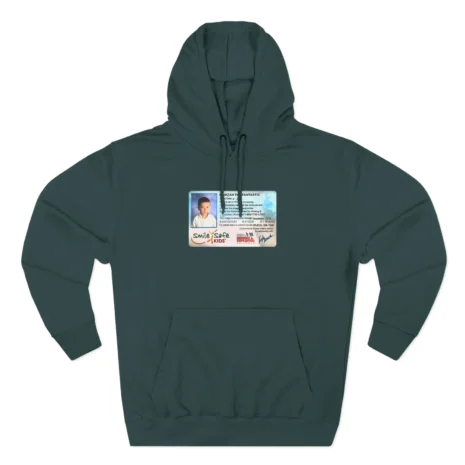 Slushy Noobz Smile Safe Kids Three-Panel Fleece Hoodie Sports green Slushy Noobz Smile Safe Kids Three-Panel Fleece Hoodie Sports green