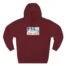 Slushy Noobz Smile Safe Kids Three-Panel Fleece Hoodie burgundy
