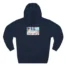 Slushy Noobz Smile Safe Kids Three-Panel Fleece Hoodie navy