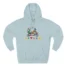Slushy Noobz Tandem Cats Hoodie Blue Mist