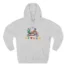Slushy Noobz Tandem Cats Hoodie Heather Grey