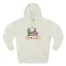 Slushy Noobz Tandem Cats Hoodie Oatmeal Heather