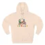 Slushy Noobz Tandem Cats Hoodie Pale Pink