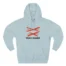 Slushy Noobz Team Mandy Three-Panel Fleece Hoodie Blue Mist