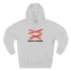Slushy Noobz Team Mandy Three-Panel Fleece Hoodie Heather grey