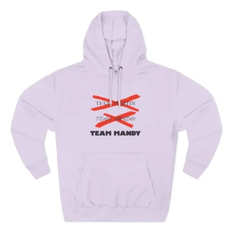 Slushy Noobz Team Mandy Three-Panel Fleece Hoodie Lilac Slushy Noobz Team Mandy Three-Panel Fleece Hoodie Lilac